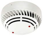Detector de fumaça exemplificando nossa linha de Detecção e alarme de incendio